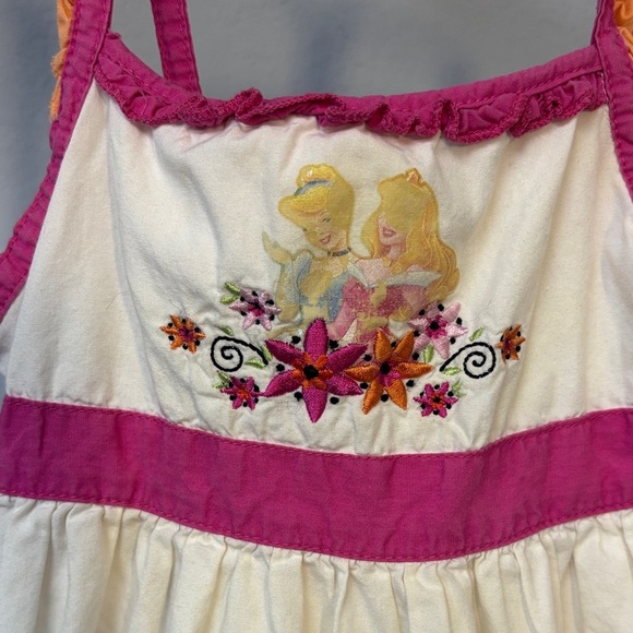 Disney 3T Sleeping Bty&Aurora Embroidered and Ruffled Ltweight Dress. GUC! - Picture 4 of 6